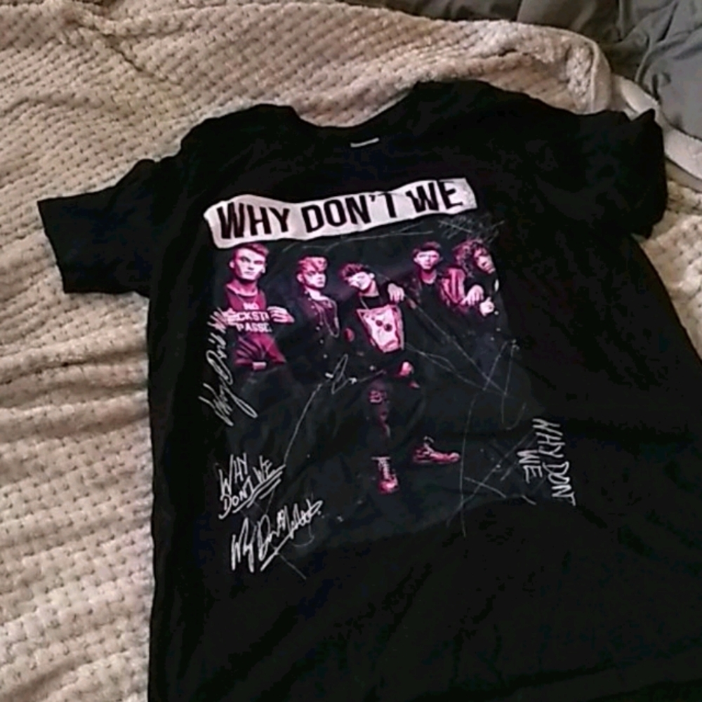 Why dont we shirt